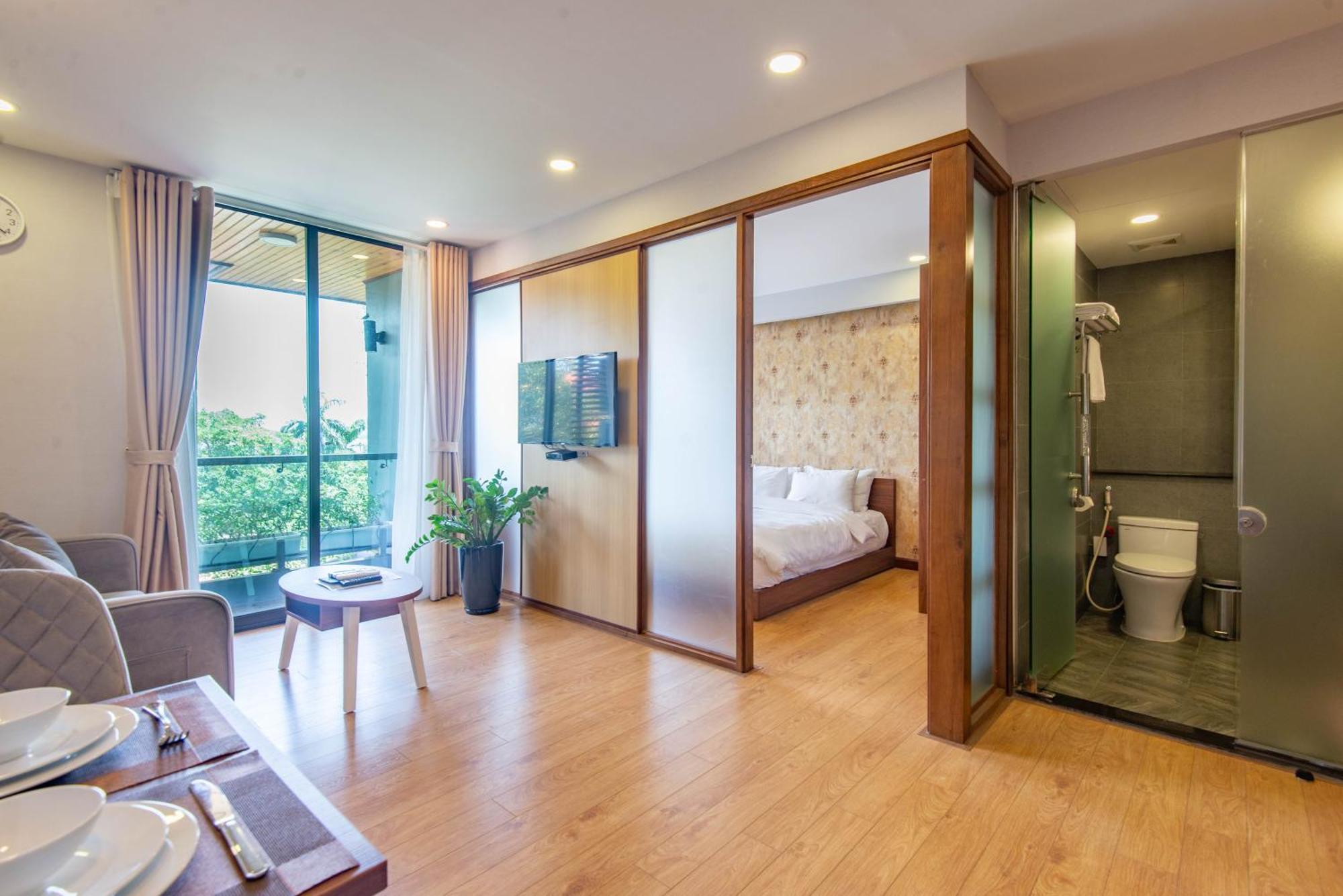 Sunny Moon West Lake Apartment Hanoï Chambre photo